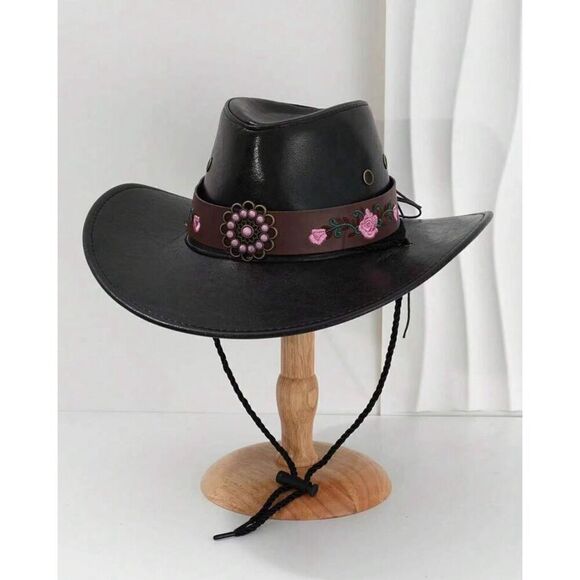 Floral Western Cowboy hat